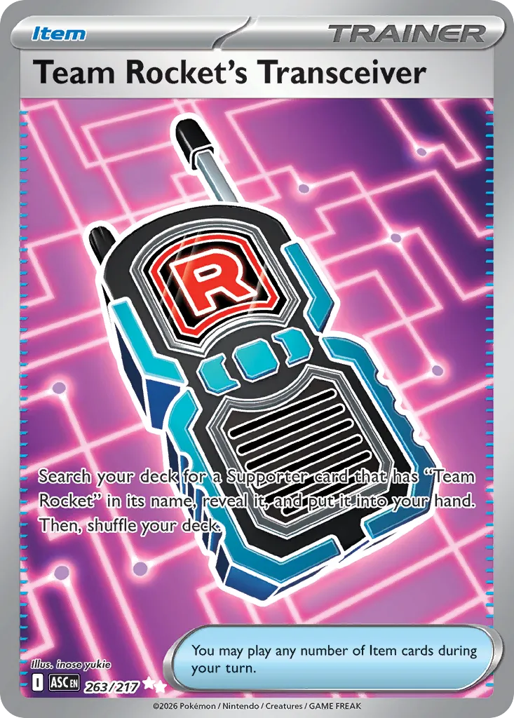 Team Rocket’s Transceiver 263/217 ME03