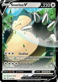 Snorlax V 141/202 S&S Base English NM