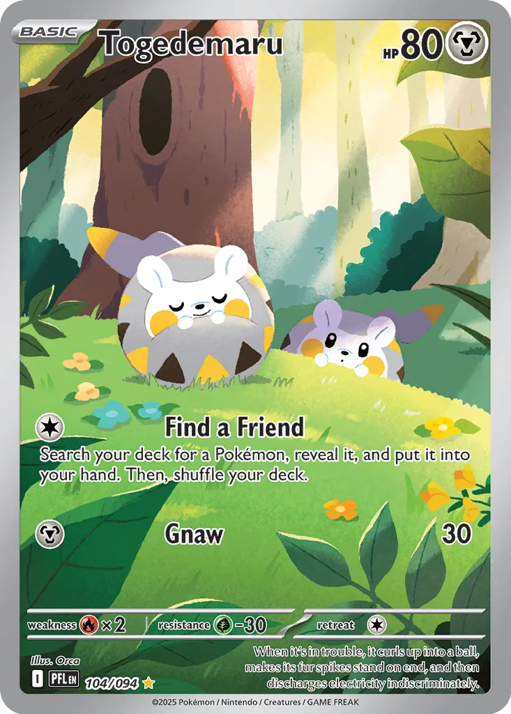 Togedemaru IR 104/094 ME02