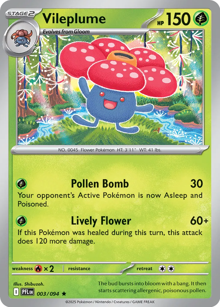 Vileplume 003/094 ME02