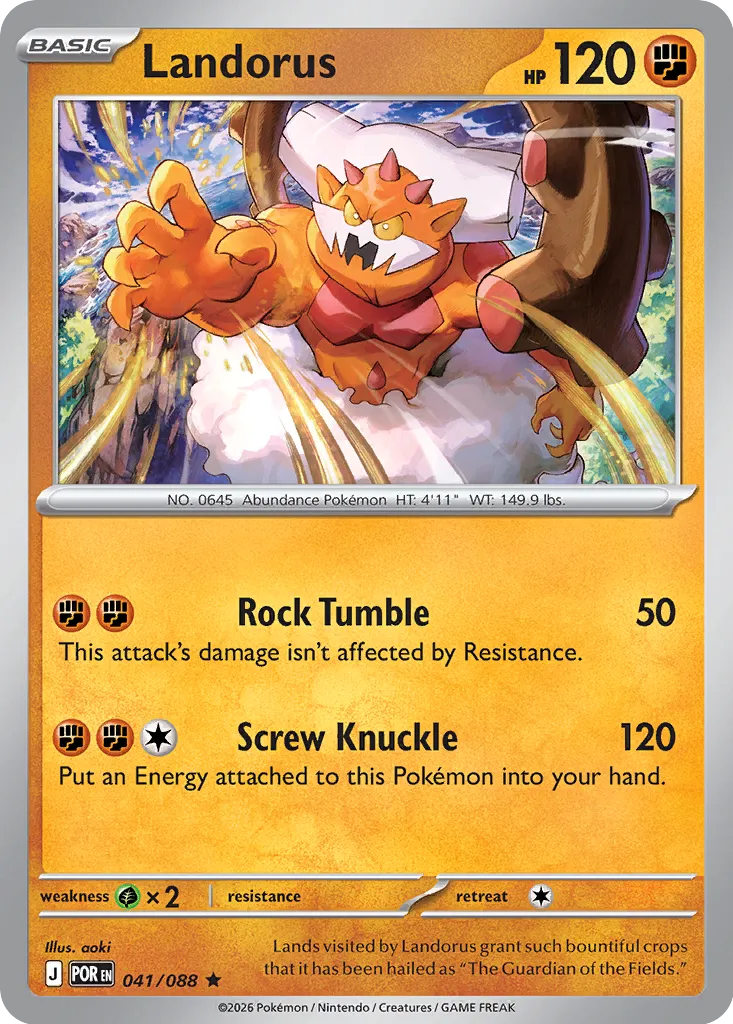 Landorus 041/088 ME04