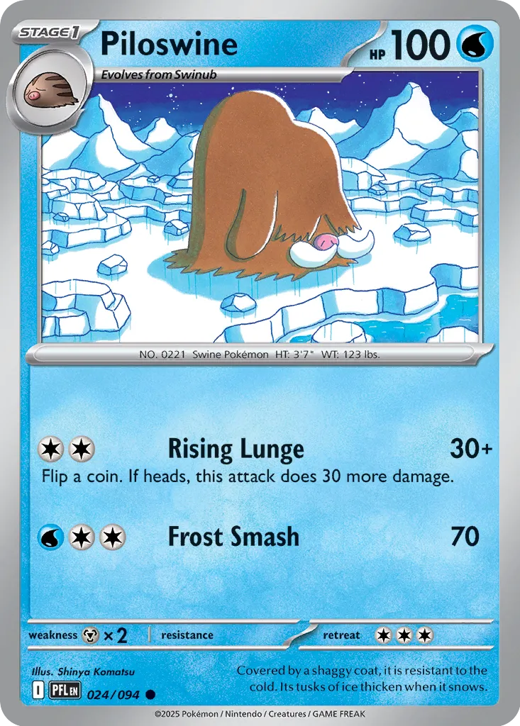 Piloswine 024/094 ME02
