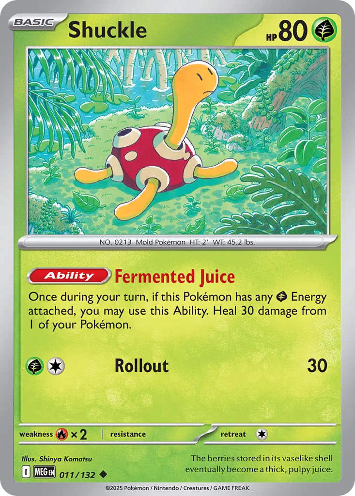 Shuckle 011/132 ME01