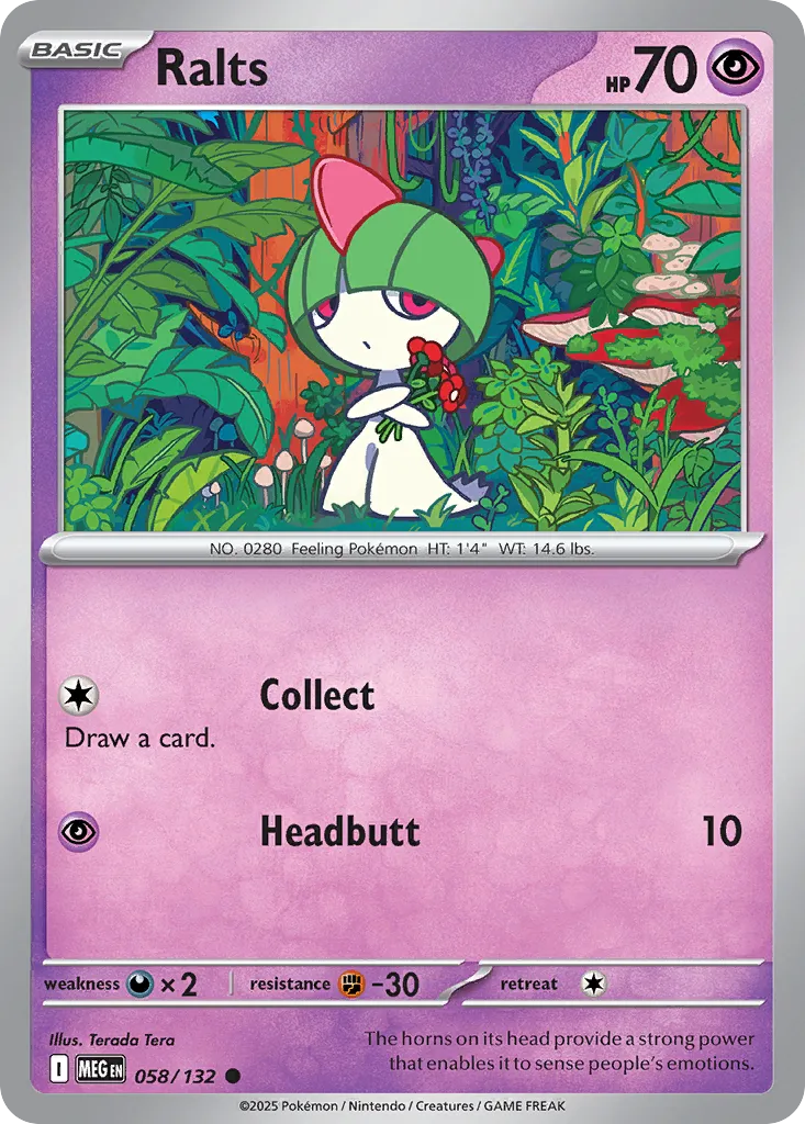 Ralts 058/132 ME01