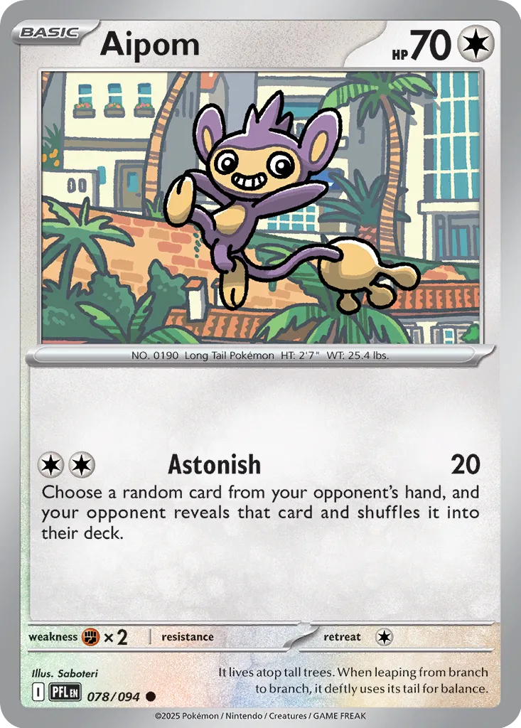 Aipom 078/094 ME02