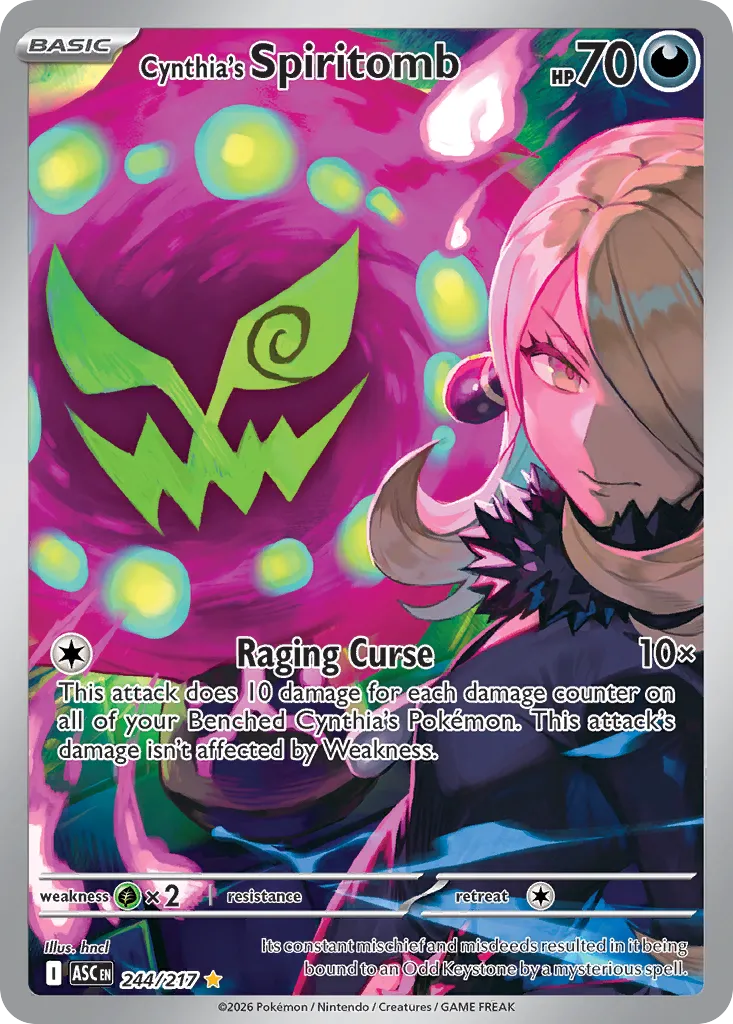 Cynthia’s Spiritomb 244/217 ME03
