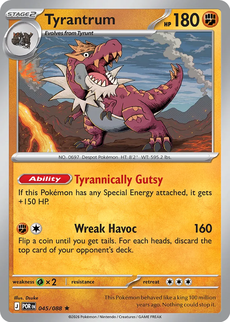 Tyrantrum 045/088 ME04