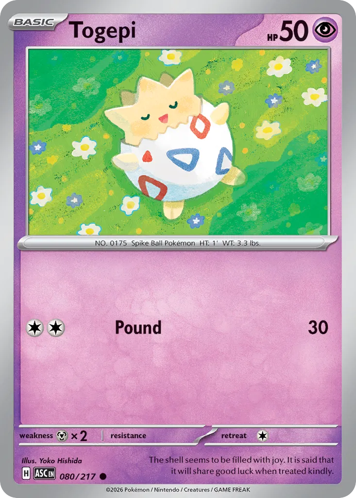 Togepi 080/217 ME03