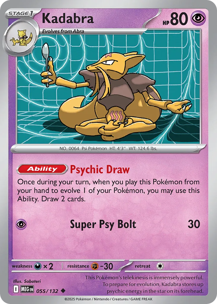 Kadabra 055/132 ME01
