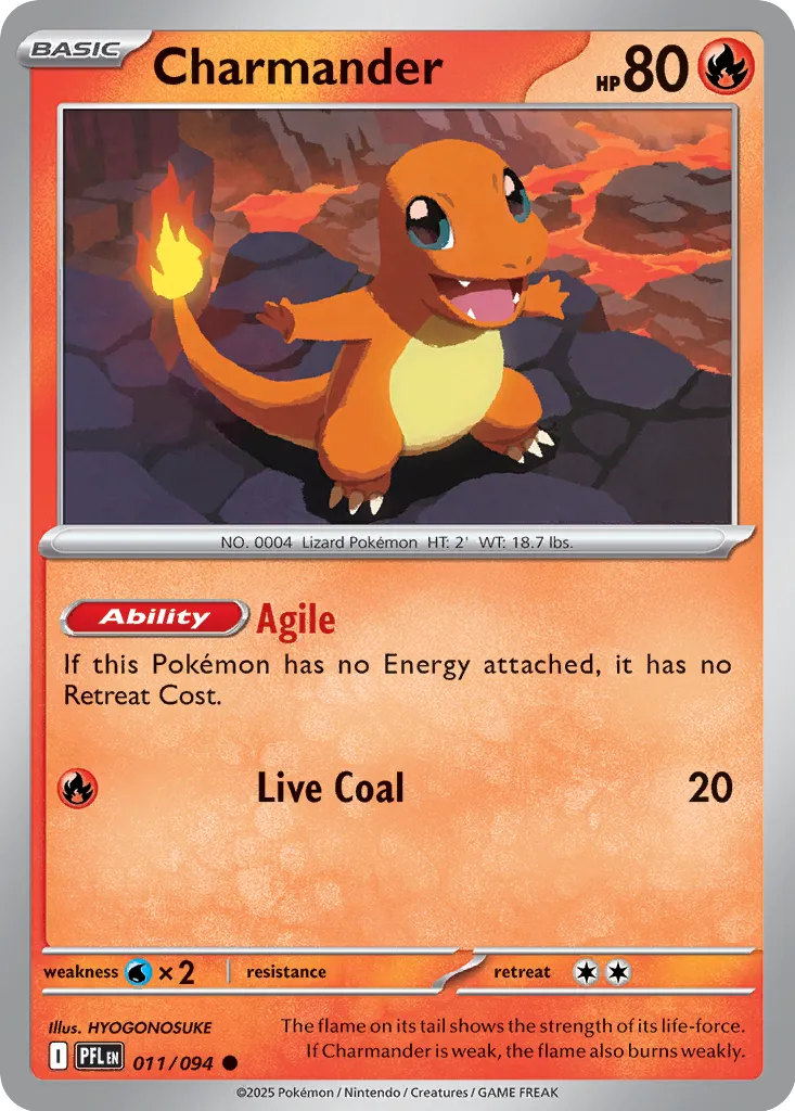 Charmander 011/094 ME02