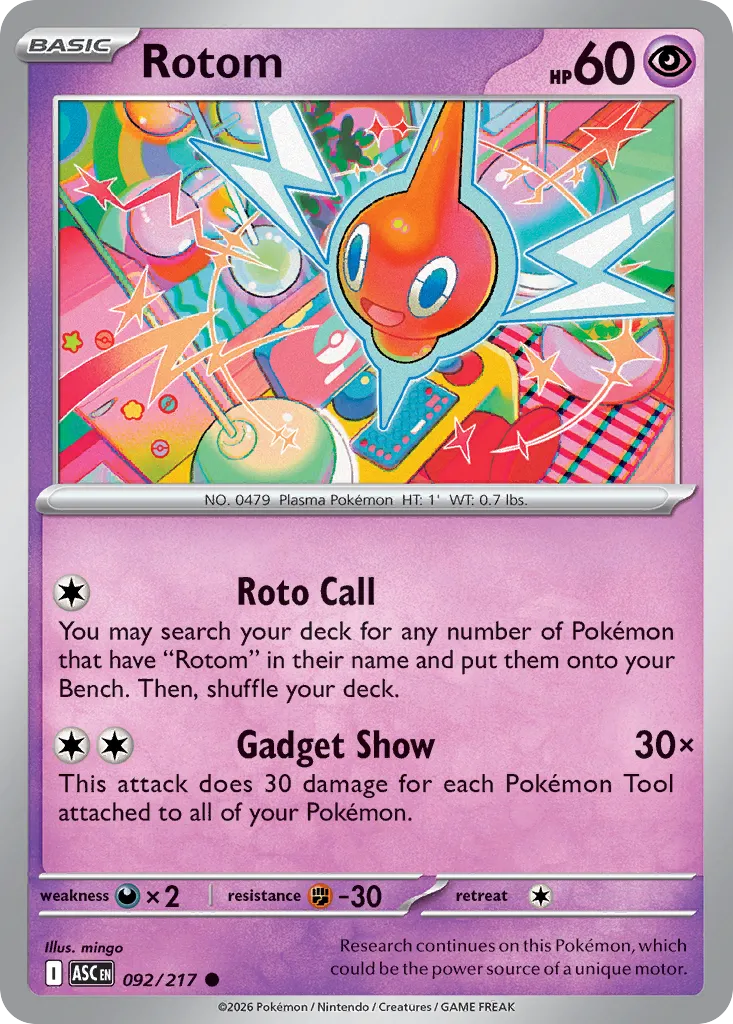 Rotom 092/217 ME03