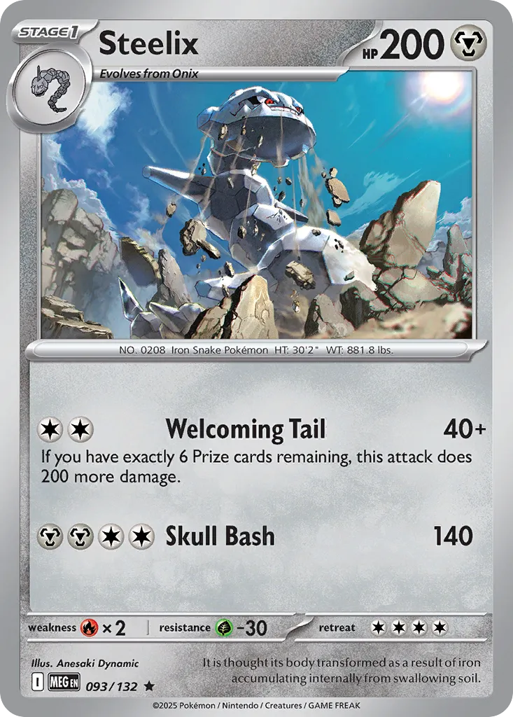 Steelix 093/132 ME01