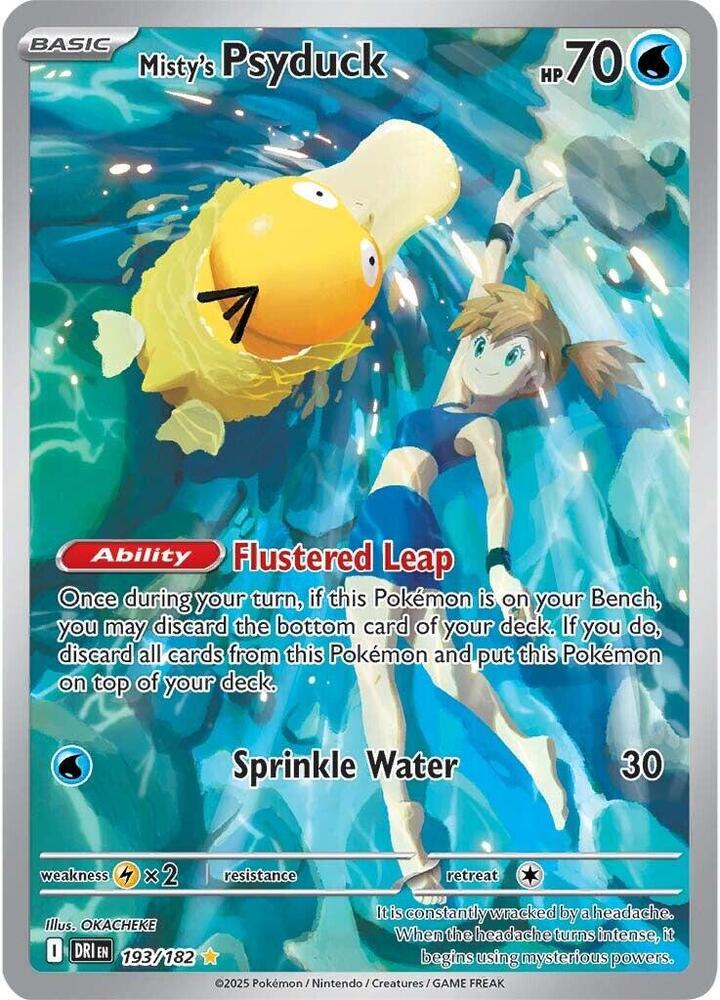 Misty’s Psyduck 193/182 Destined Rivals English NM