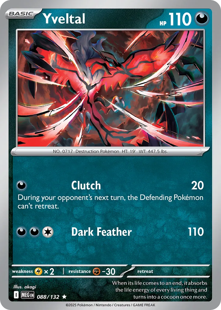 Yveltal 088/132 ME01