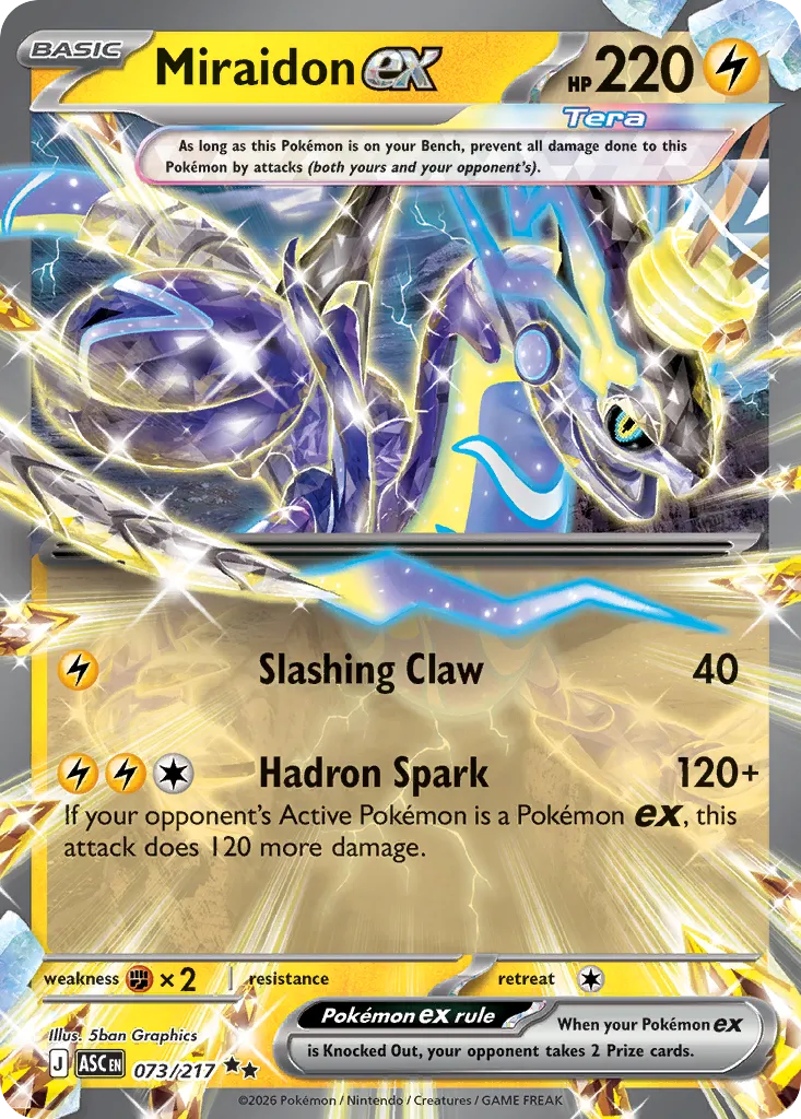 Miraidon ex 073/217 ME03