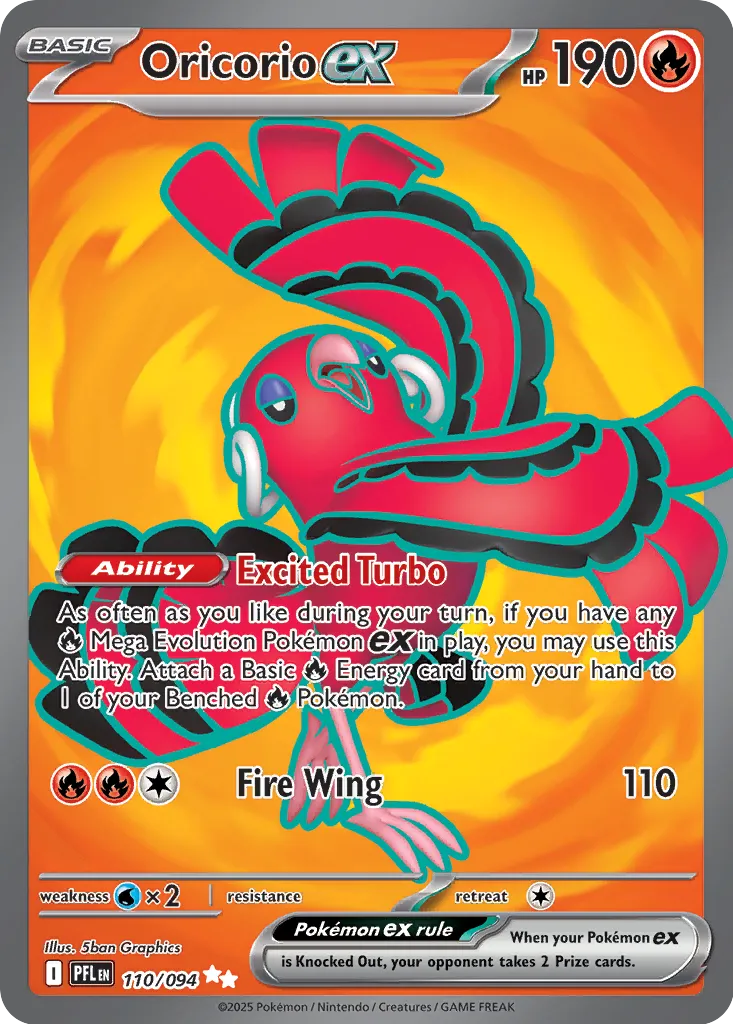 Oricorio ex UR 110/094 ME02
