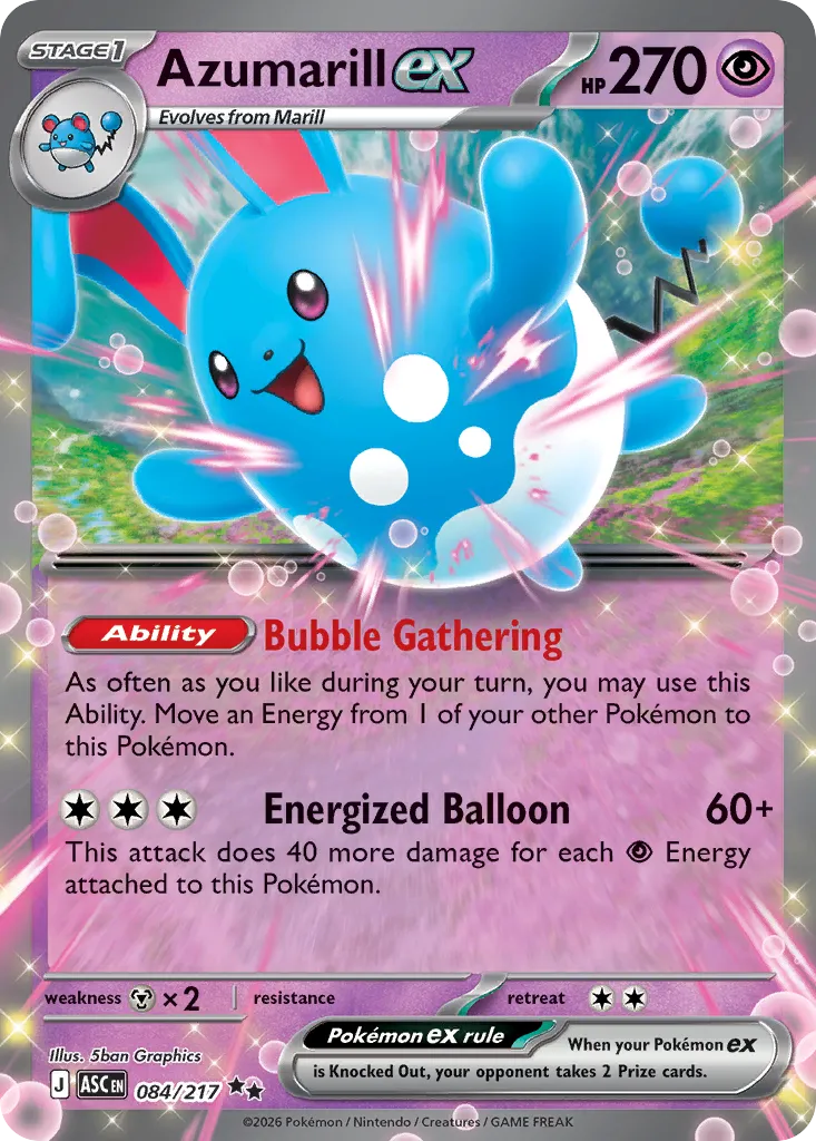 Azumarill ex 084/217 ME03