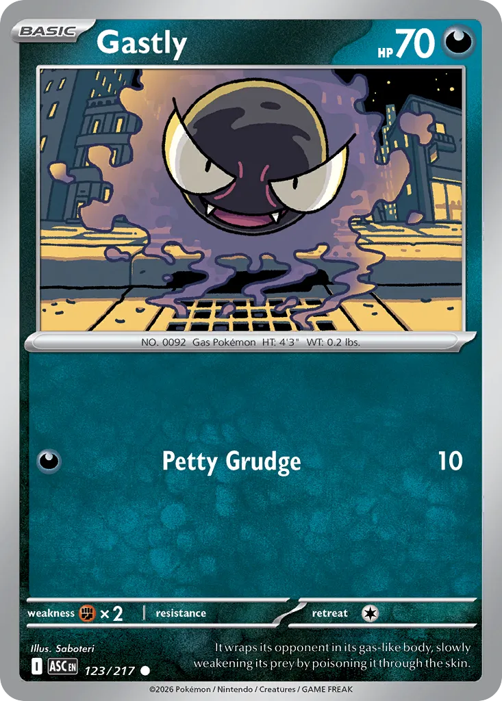 Gastly 123/217 ME03