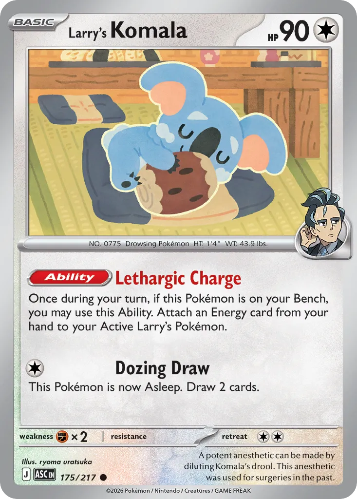 Larry’s Komala 175/217 ME03