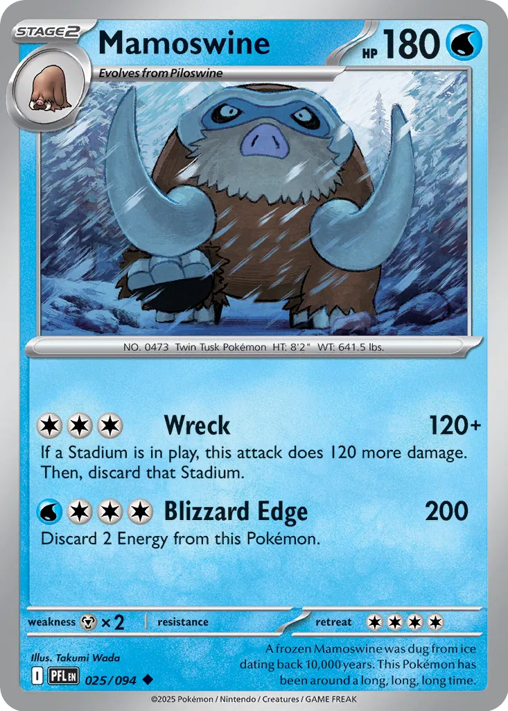 Mamoswine 025/094 ME02