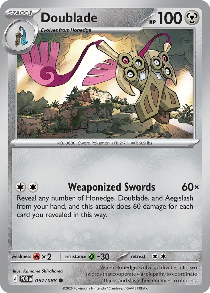 Doublade 057/088 ME04