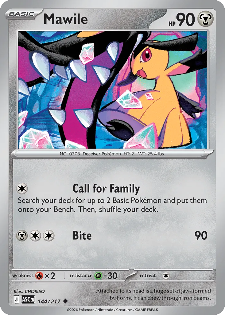 Mawile 144/217 ME03