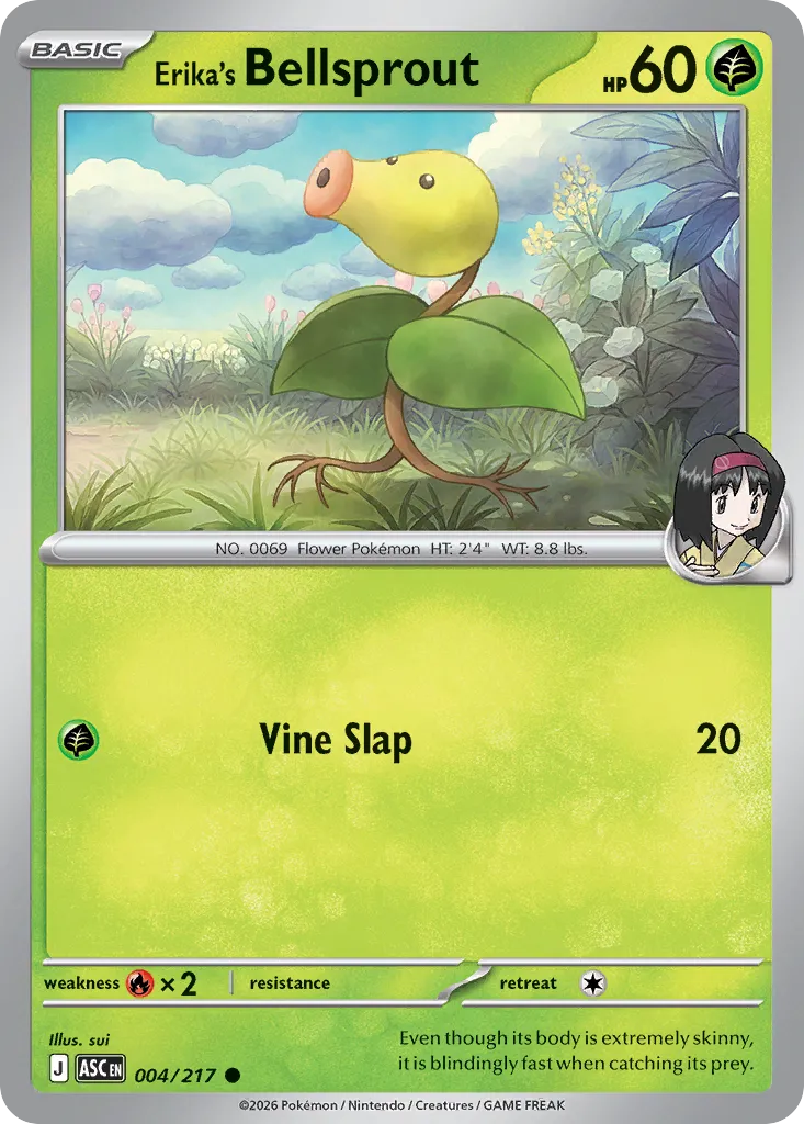 Erika's Bellsprout 004/217 ME03
