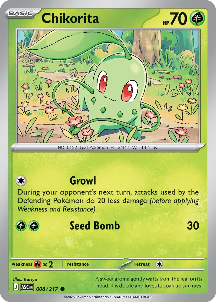Chikorita 008/217 ME03