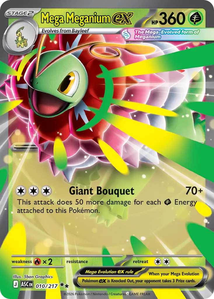 Mega Meganium ex 010/217 ME03
