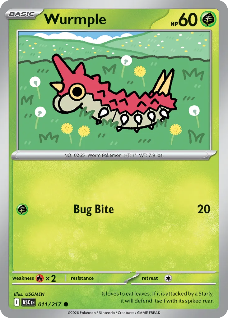 Wurmple 011/217 ME03