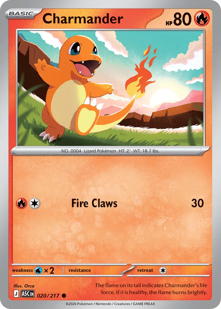 Charmander 020/217 ME03