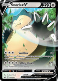 Snorlax V 141/202 S&S Base English NM